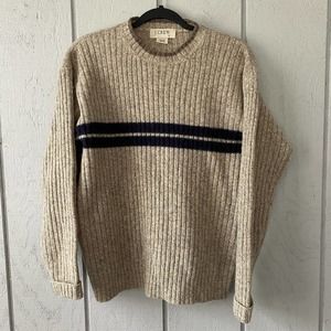 J Crew Wool Knit Neutral Sweater
